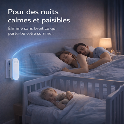 Purificateur d’air ionique anti-allergènes